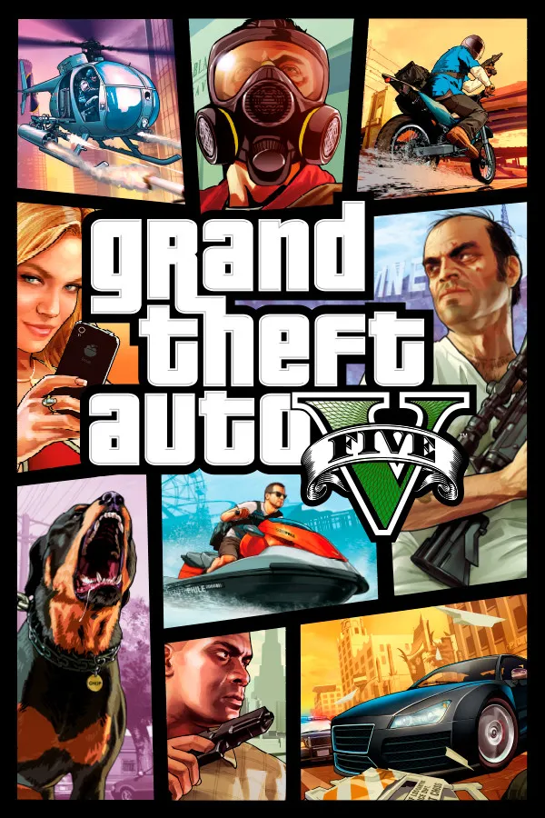 Grand Theft Auto V cover art